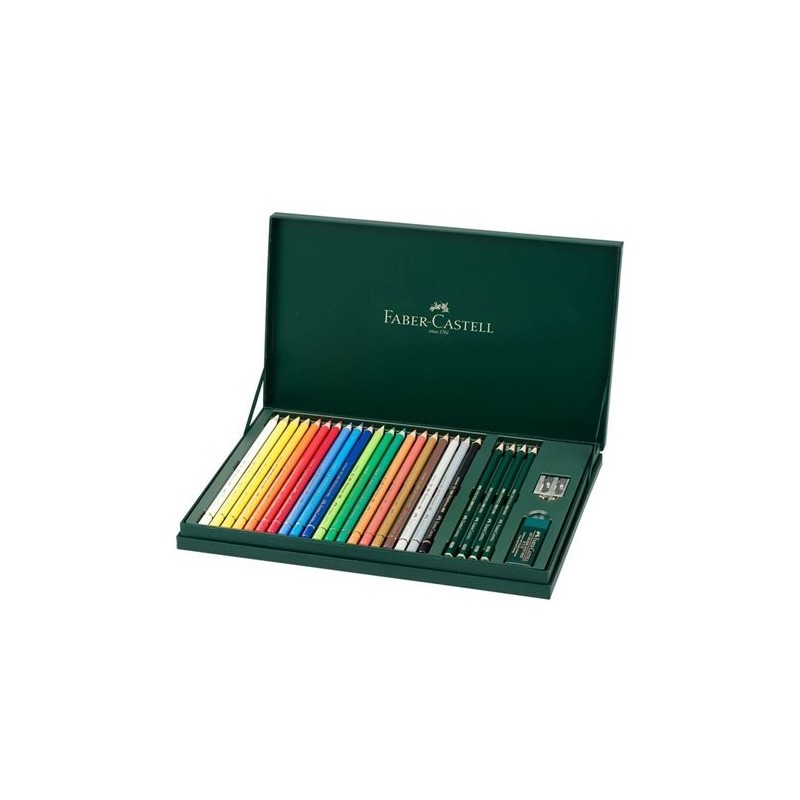  Fine art shop - Mixed Media gift set: Polychromos + Castell 9000 | totenart.com