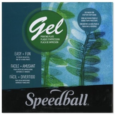 Fine art shop - Gel Printing Plates 5\"x7\" Speedball | totenart.com