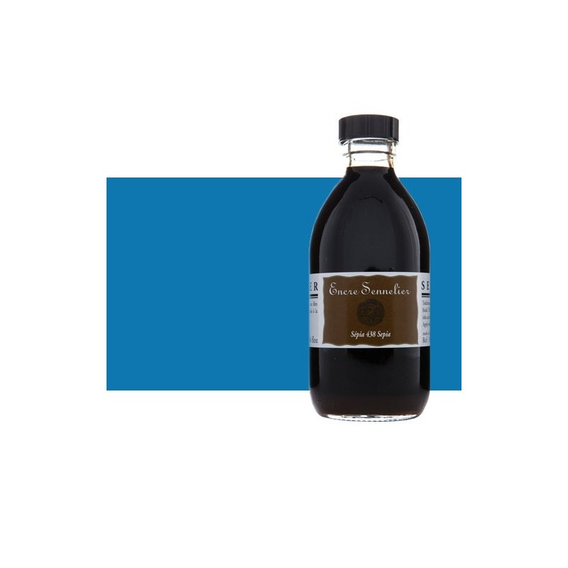 Fine art shop - Drawing ink Cobalt blue 303, 250 ml. Sennelier  | totenart.com 