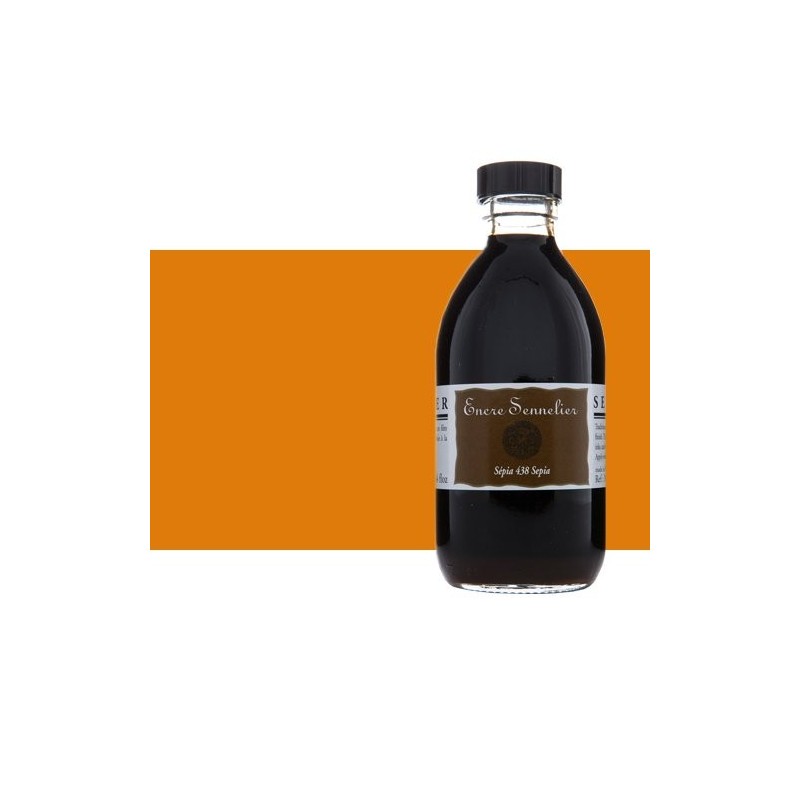 Fine art shop - Drawing ink Orange 641, 250 ml. Sennelier  | totenart.com 