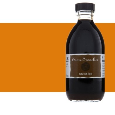 Fine art shop - Drawing ink Orange 641, 250 ml. Sennelier  | totenart.com 