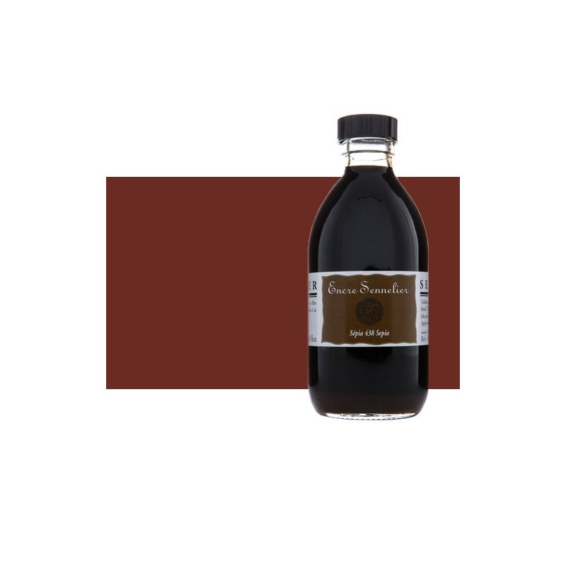 Fine art shop - Drawing ink Bistre 449, 250 ml. Sennelier  | totenart.com 