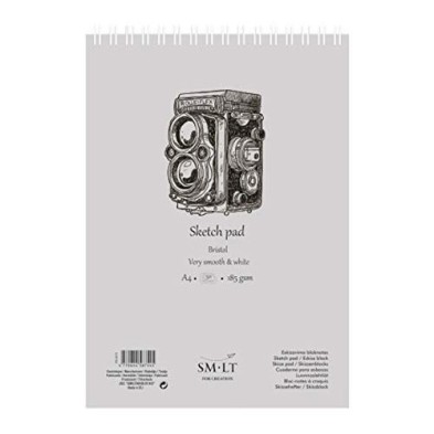  Fine art shop - Bristol drawing pad, 50 sheets, 185 gr., A4, SM.LT | totenart.com