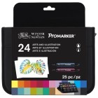 \nFine art shop - Marker Promarker Winsor & Newton, set 24 units Arts and Illustration | totenart.com