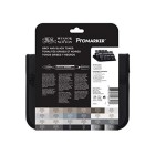 \nFine art shop - Marker Promarker Winsor & Newton, set 24 units Grey and Black Tones | totenart.com