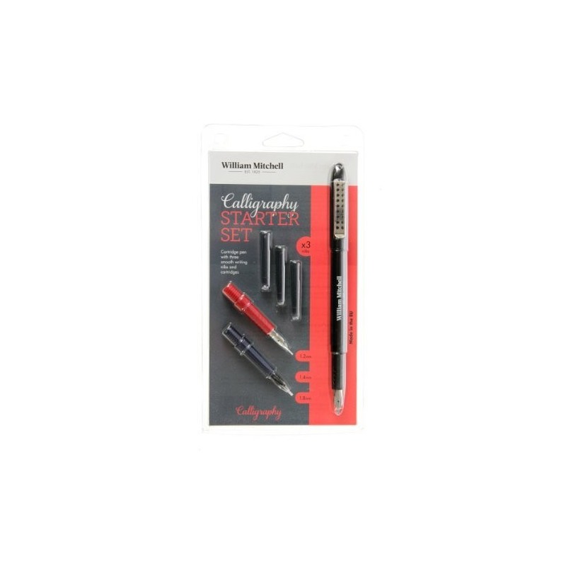 Material Bellas Artes - Dibujo - William Mitchell Calligraphy Starter Set (3 nibs) | totenart.com