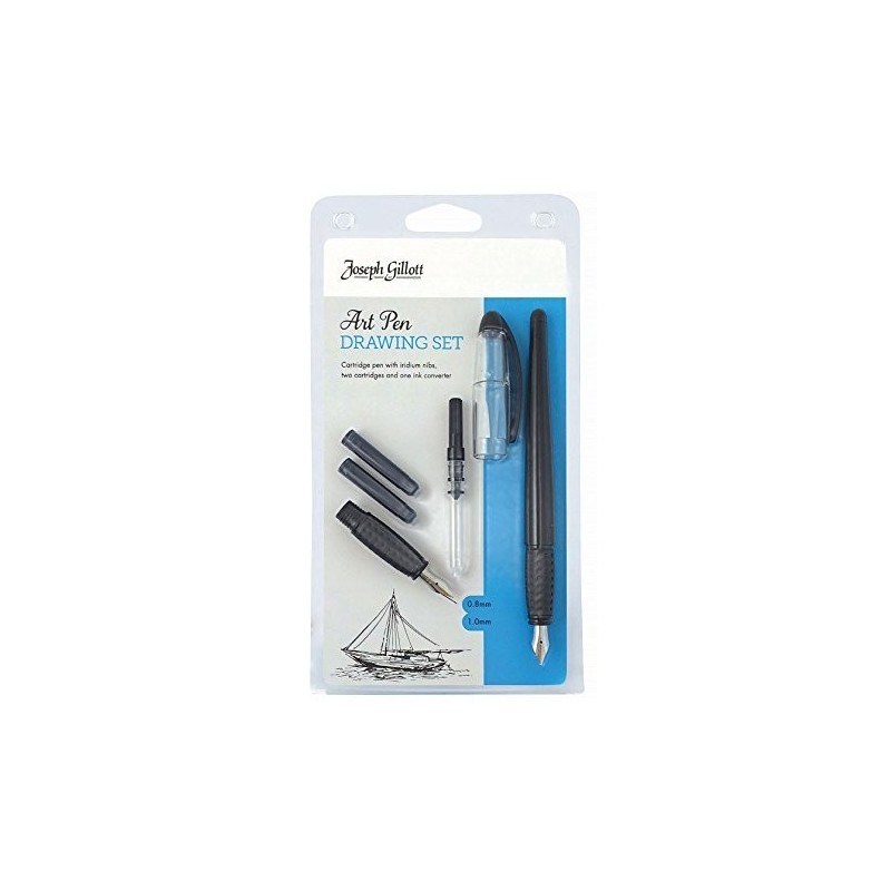 Material Bellas Artes - Dibujo - William Mitchell Art Pen Drawing Set (2 nibs with cartridges) | totenart.com