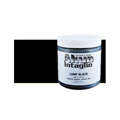 Fine art shop - Water engraving paint, 237 ml., Bone Black | totenart.com