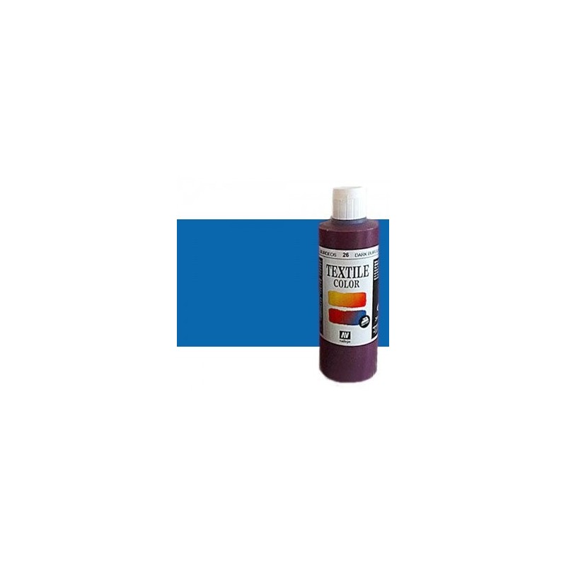 Fine art shop - Textile Vallejo Marine Blue, 200 ml. | totenart.com