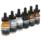 Fine art shop - Set Acrylic Inks Liquitex, 6 Metallic colors, 30 ml. | totenart.com