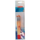 Fine art shop - Set 5 Brushes Filament, Round and Flat, Art Creation | totenart.com