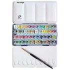 Fine art shop -Box Van Gogh Watercolour 24 1/2 godets & brush | totenart.com