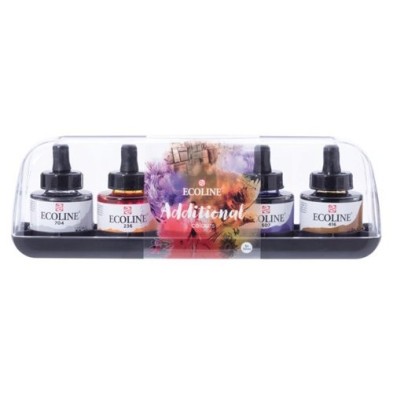 Fine art shop - Set Ecoline Additional Colours 5 ud | totenart.com