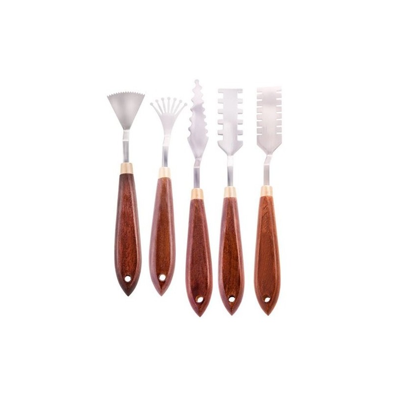 Fine art shop - Painting Knives Set 5 unt. | totenart.com