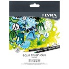 Fine art shop - Case 24 double tip pens brush. Aqua Brush Duo, Lyra | totenart.com