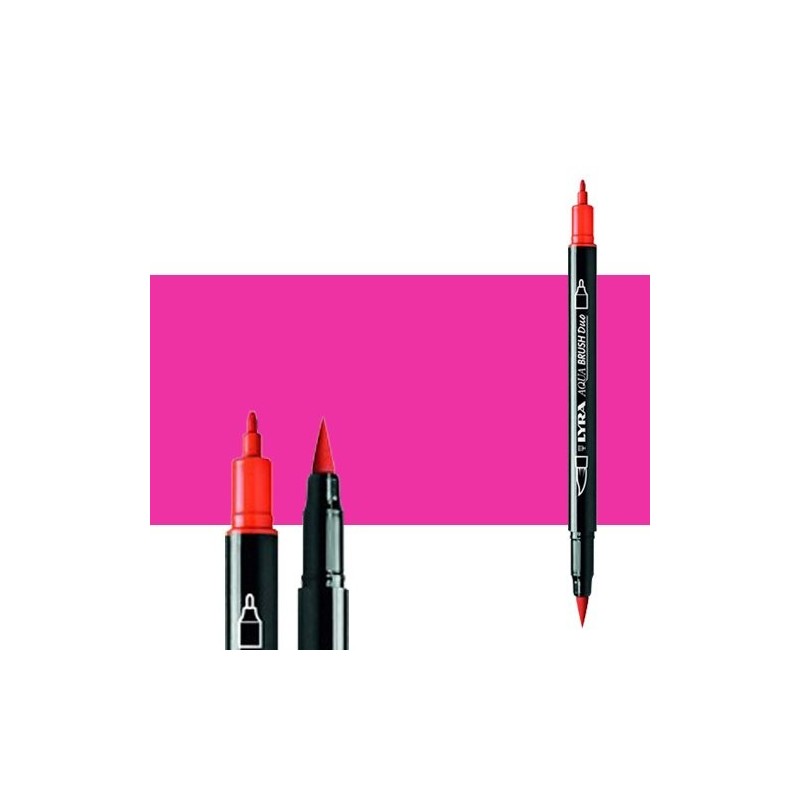 Fine art shop - Marker double tip brush Light Carmine. Aqua Brush Duo, Lyra | totenart.com 