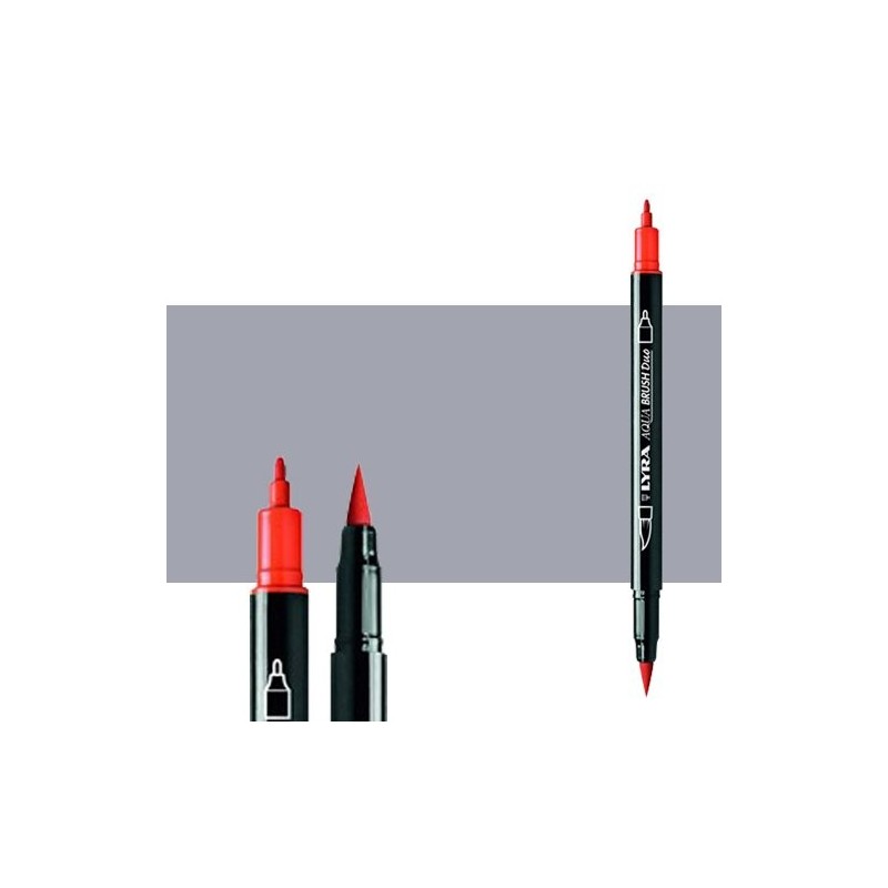 Fine art shop - Marker double tip brush Light Gray. Aqua Brush Duo, Lyra | totenart.com 