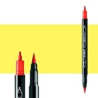 Fine art shop - Marker double tip brush Yellow Crom Bright. Aqua Brush Duo, Lyra | totenart.com 