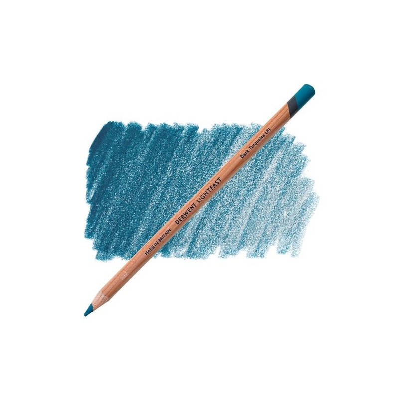  Fine art shop - Oil Pencil Dark Turquoise Lightfast Derwent | totenart.com