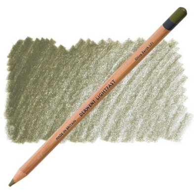  Fine art shop - Oil Pencil Olive Earth Lightfast Derwent | totenart.com