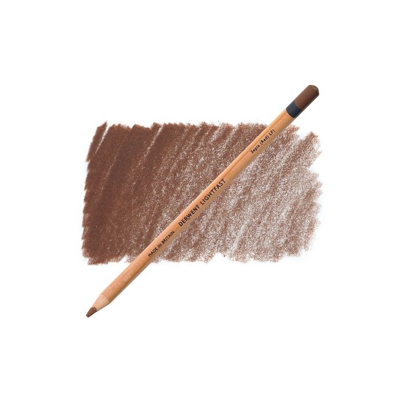  Fine art shop - Oil Pencil \nSepia Red Lightfast Derwent | totenart.com