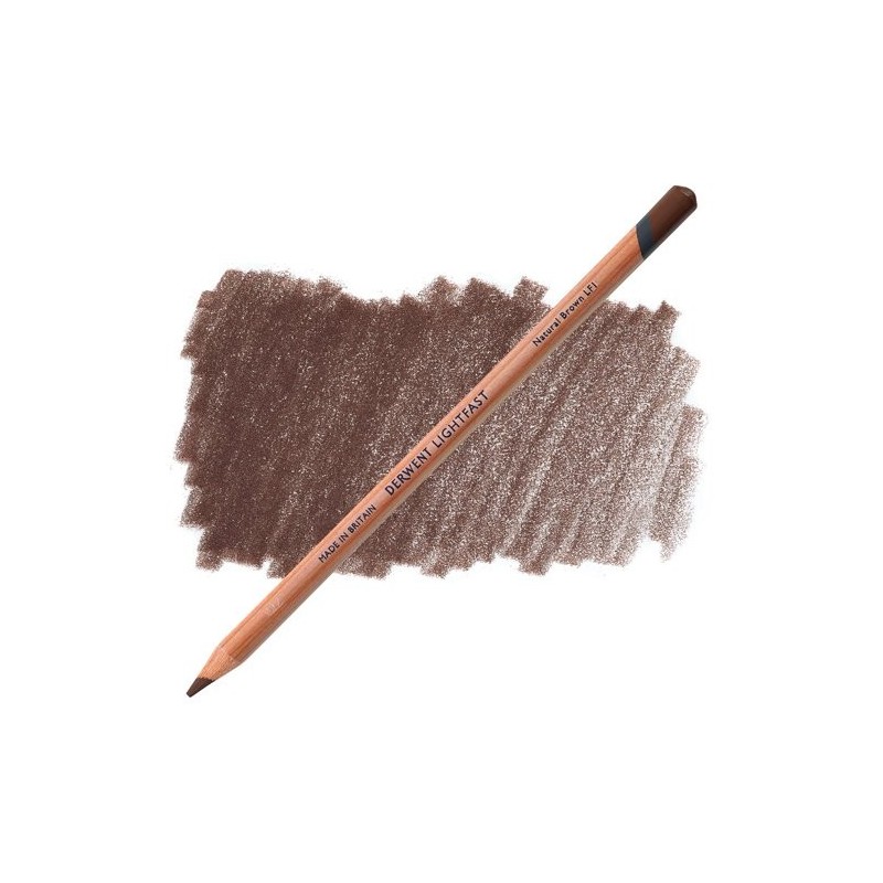  Fine art shop - Oil Pencil \nNatural Brown Lightfast Derwent | totenart.com