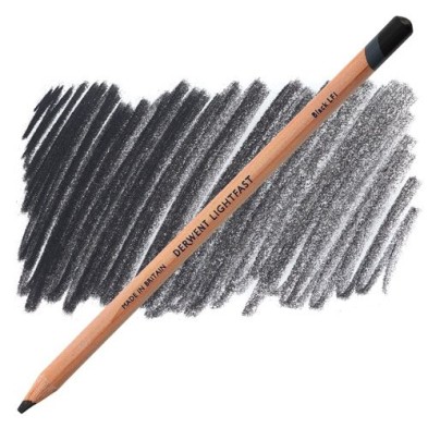  Fine art shop - Oil Pencil Black Lightfast Derwent | totenart.com