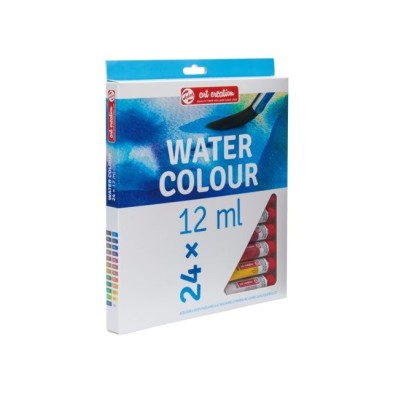 Fine art shop - Estuche Acuarela 24 colores, 12 ml. Art Creation | totenart.com