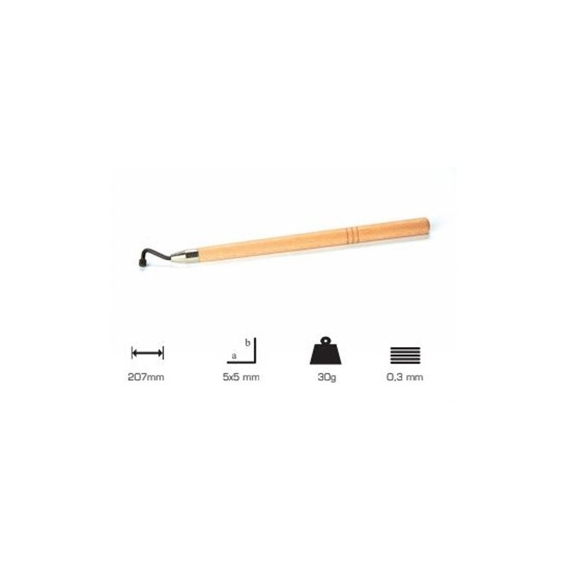 Roulette Artools, Long Handle 5x5 p:0.3