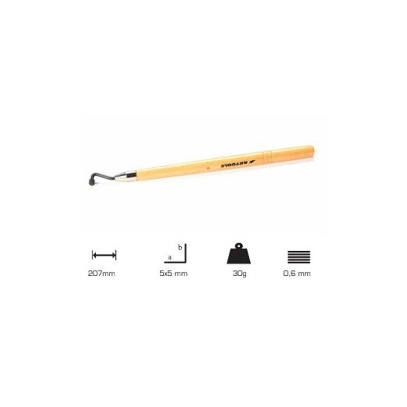 Roulette Artools, Long Handle 5x5 p:0.6