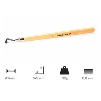 Roulette Artools, Long Handle 5x5 p:0.6