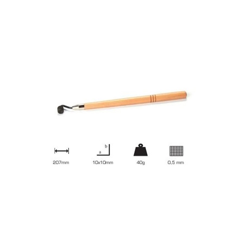 Roulette Artools, Mushroom Handle 10x10 p:0.5