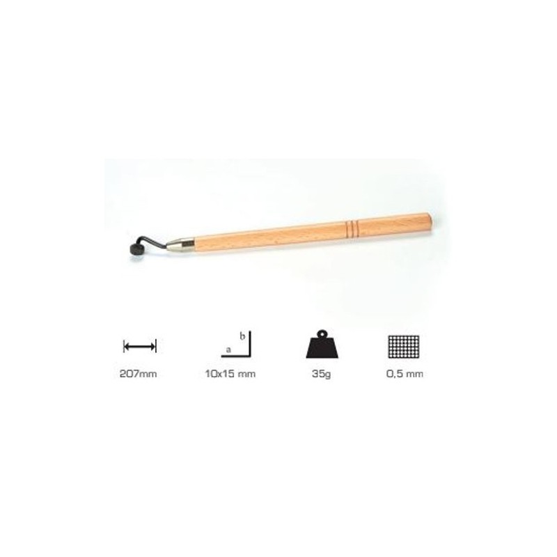 Roulette Artools, Long Handle 10x15 p:0.5