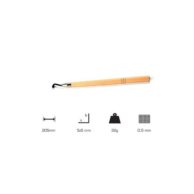 Roulette Artools, Long Handle 5x5 p:0.5