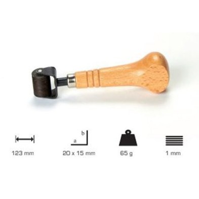 Roulette Artools, Mushroom Handle  20x5 p:0.1