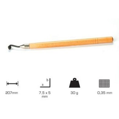 Roulette Artools, Long Handle 7.5x5 p:0.35