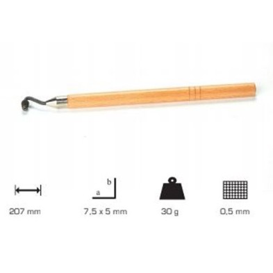 Roulette Artools, Long Handle 7.5x5 p:0.5