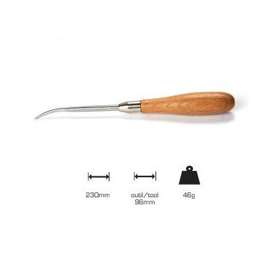 Curved point tool Artools