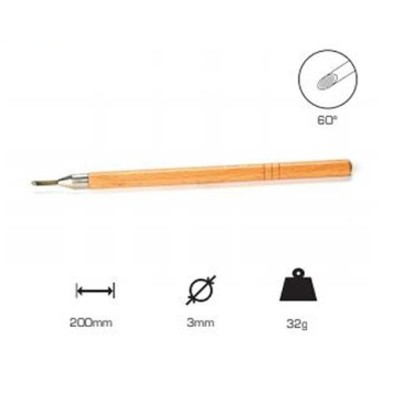 Round Graver, 3 mm, 60, long handle