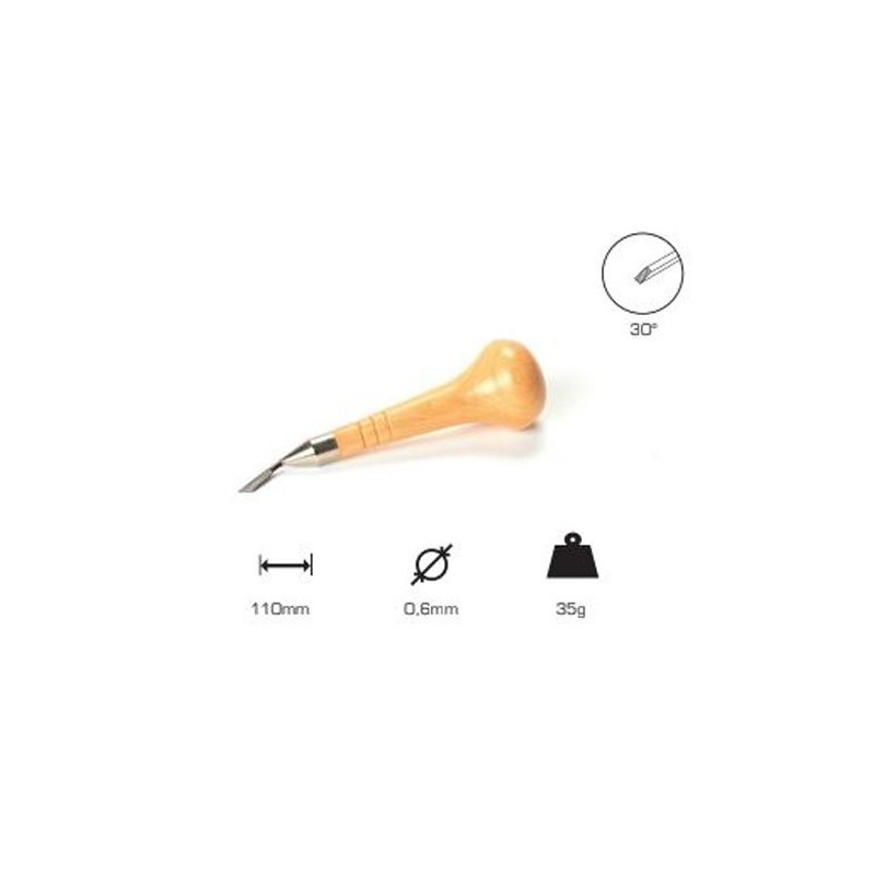 Echoppe Artools, mushroom handle