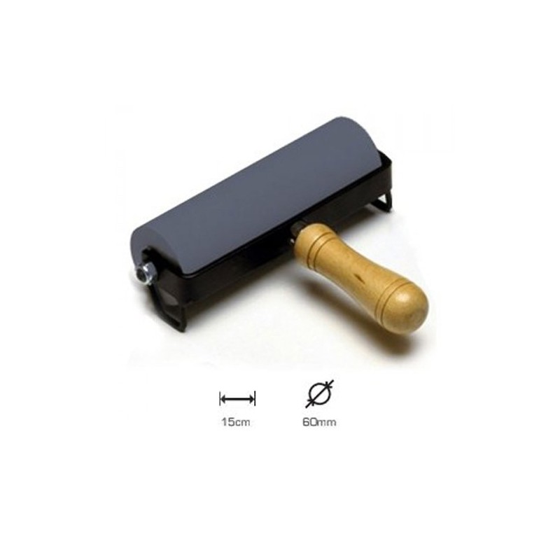 \nFine art shop - Rubber Roller Artools 35/60 Shore 15 cm. | totenart.com