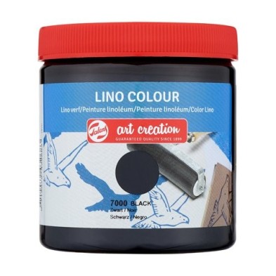 Fine art shop - Lino Ink Black Colour 7000, 250 ml. Artcreation | totenart.com 