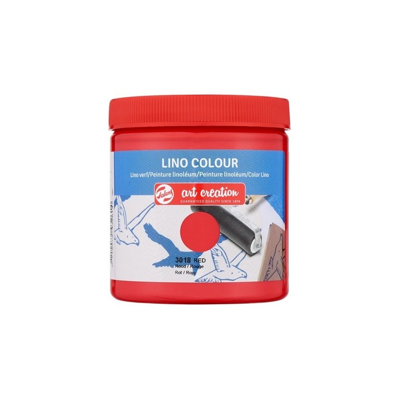 Fine art shop - Lino Ink Red Colour 3018, 250 ml. Artcreation | totenart.com 