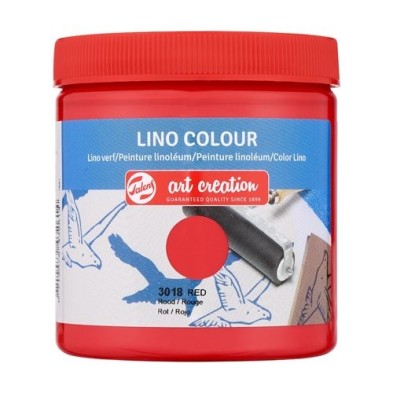 Fine art shop - Lino Ink Red Colour 3018, 250 ml. Artcreation | totenart.com 