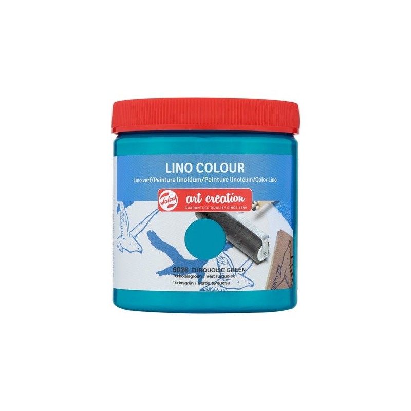 Fine art shop - Lino Ink Turquoise Green Colour 6026, 250 ml. Artcreation | totenart.com 