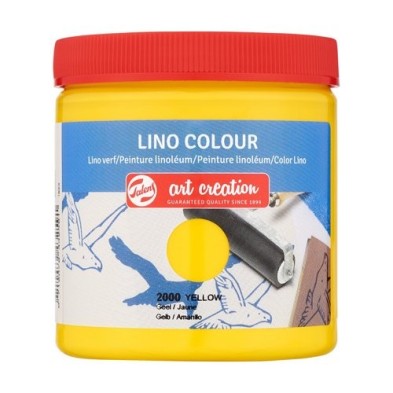 Fine art shop - Lino Ink Yellow Colour 2000, 250 ml. Artcreation | totenart.com 