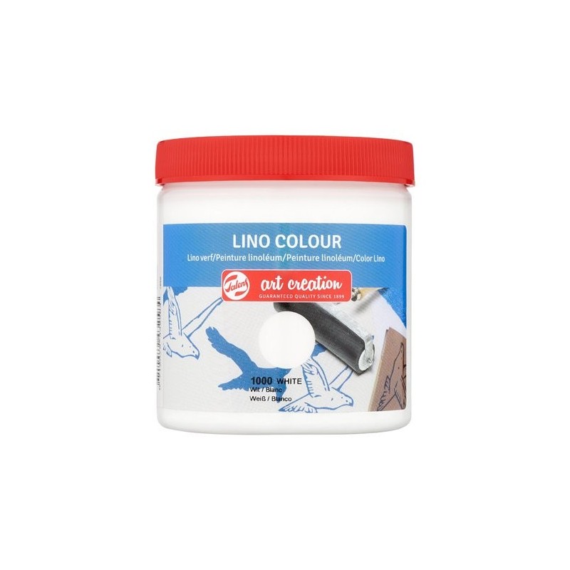 Fine art shop - Lino Ink White Colour 1000, 250 ml. Artcreation | totenart.com 