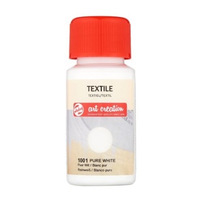Fine art shop - Pure White Textile Ink 1001, 50 ml. Artcreation | totenart.com 