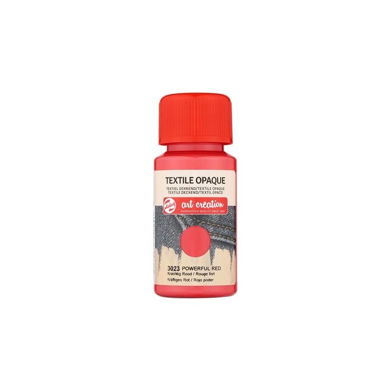 Fine art shop - Powerfull Red Textile Opaque Ink 3023, 50 ml. Artcreation | totenart.com 