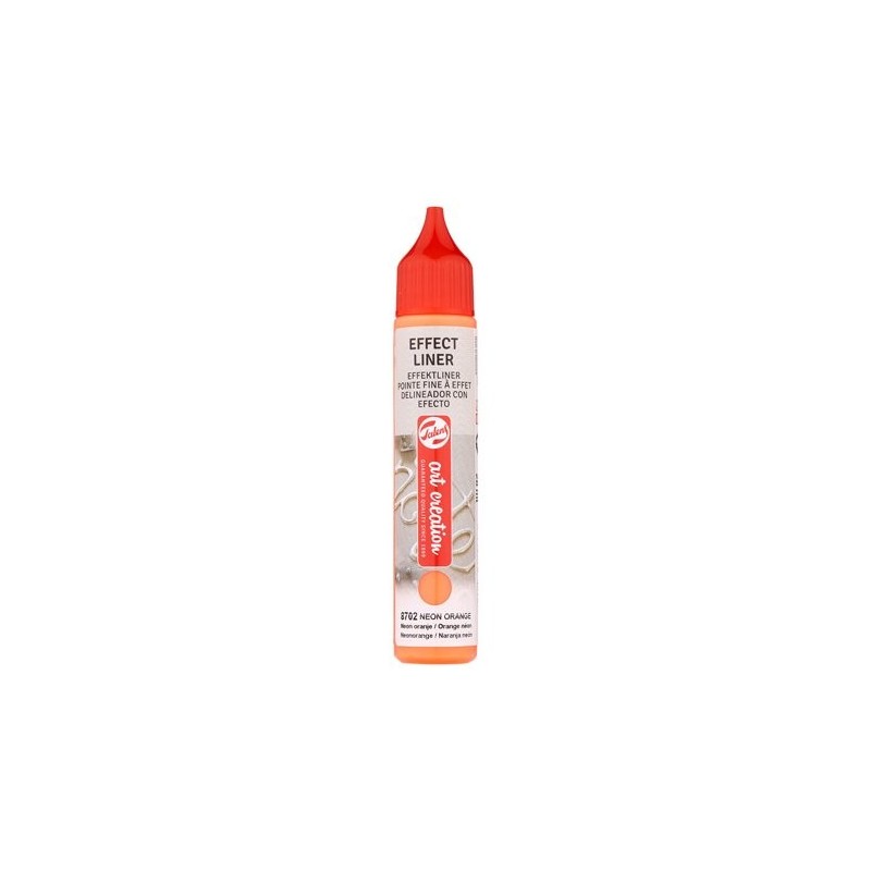 Fine art shop - Neon Orange Effect Liner 8702, 28 ml. Artcreation | totenart.com